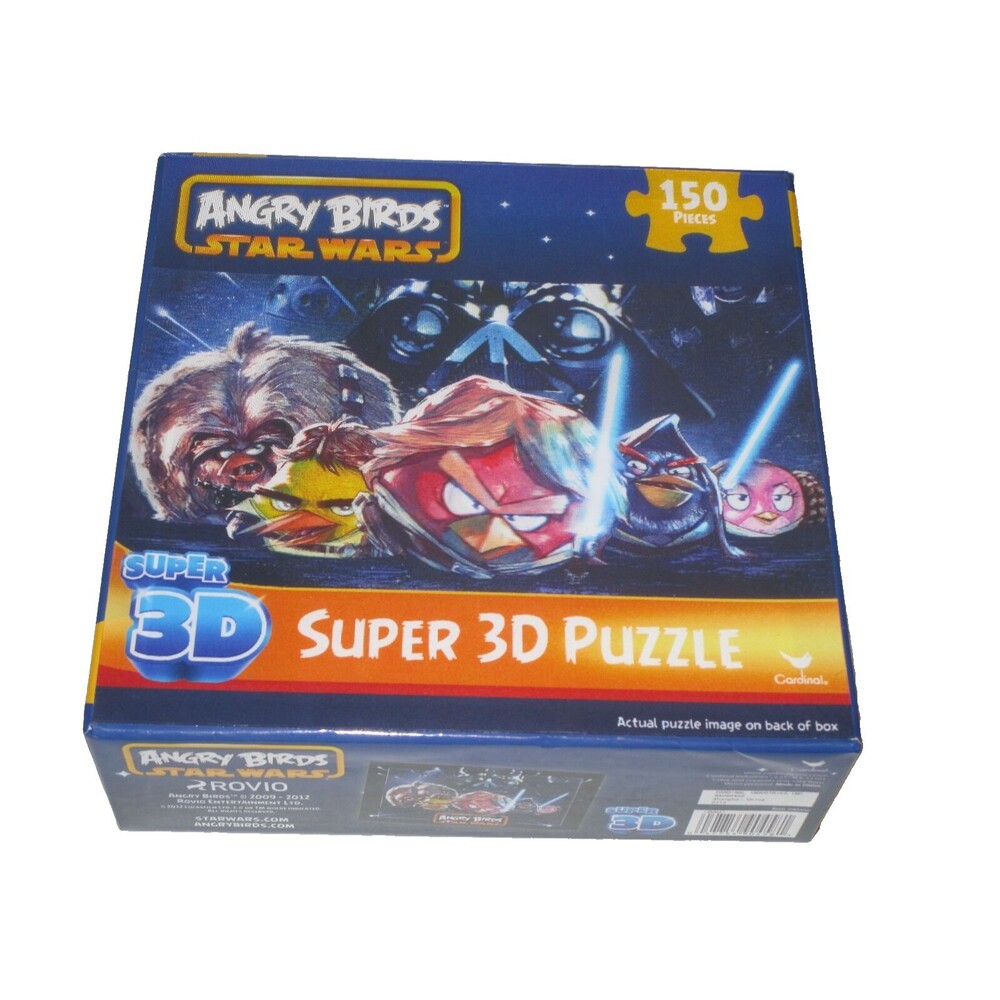 Cardinal Angry Birds Star Wars Super 3D Puzzle SEALED